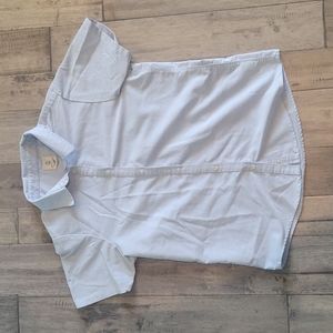 Lands' End Kids Light Blue Button Down Shirt - Size 14